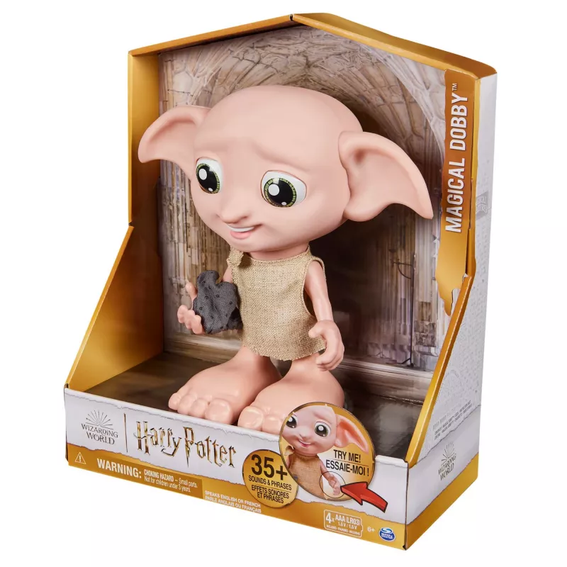 Interaktives Spielzeug Wizarding World Harry Potter Dobby Sprechfunktion AAA Mehrfarbig