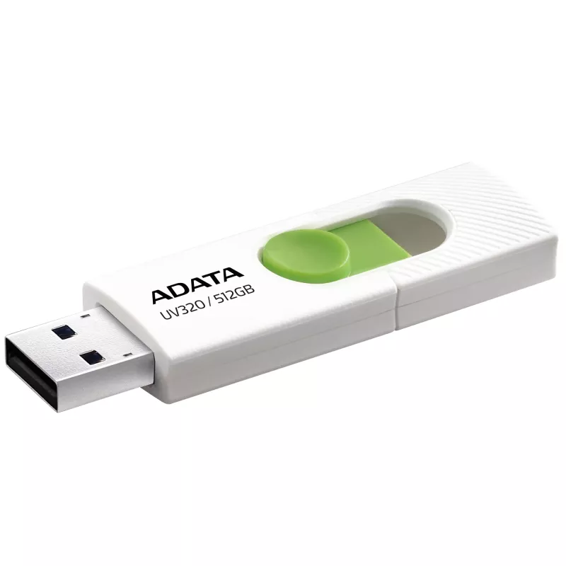 ADATA UV320 USB-Stick 512 GB USB Typ-A 3.2 Gen 1 (3.1 Gen 1) Grün, Weiß