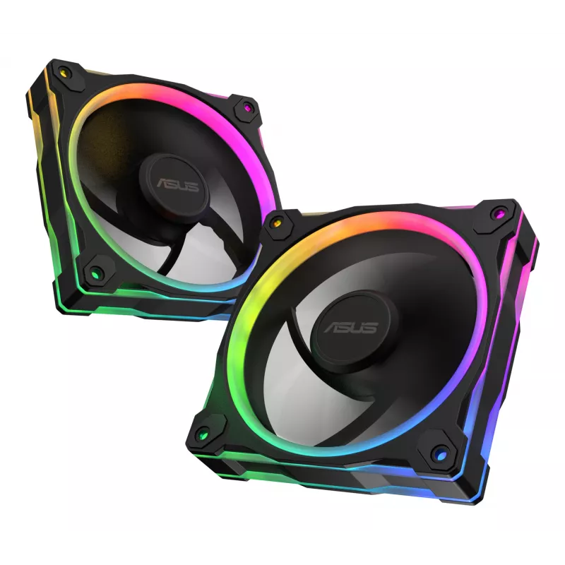 Lüfter ASUS Prime MR120 ARGB Reverse Schwarz 12 cm Gleitlager