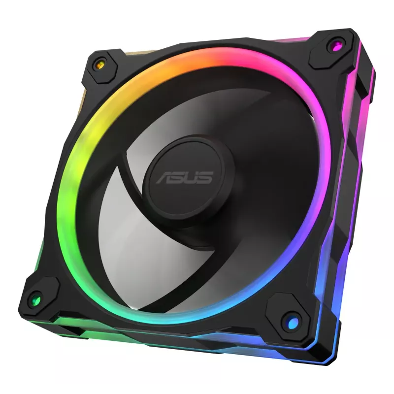 ASUS Prime MR120 Fan ARGB Reverse Schwarz 3in1 Computergehäuse 12 cm 3 Stück
