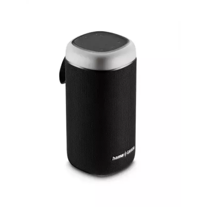 Bluetooth-Lautsprecher CANTON Glow Pro von HAMA, schwarz, 3,5-mm-Klinke, LED-Lichteffekte
