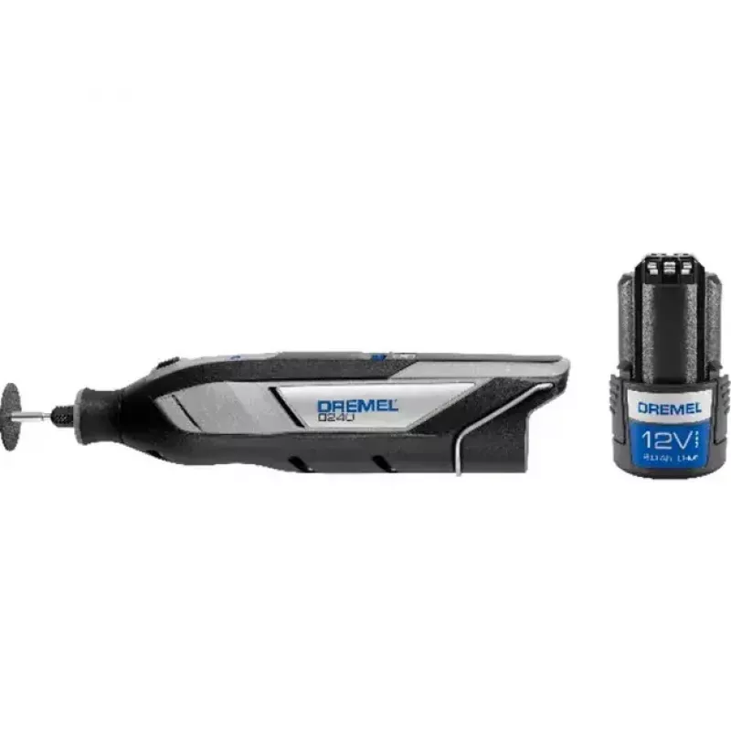 Dremel 8240-3/45 F0138240JF 12 V Akku-Multifunktionswerkzeug, 2 Ah Li-Ion-Akku, 45-teiliges Zubehör, Softbag