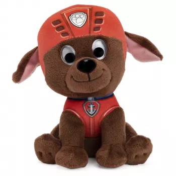 PAW Patrol GUND Offizielles Zuma Plüschtier in charakteristischer Wasserrettungsuniform, Stofftier für Kinder ab 1 Jahr, 6 Zoll