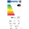 Gorenje WPNA94A1TS Frontlader-Waschmaschine 9 kg, 1400 U/min, ConnectLife WLAN, Weiß/Schwarz