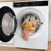 Gorenje WPNA94A1TS Frontlader-Waschmaschine 9 kg, 1400 U/min, ConnectLife WLAN, Weiß/Schwarz
