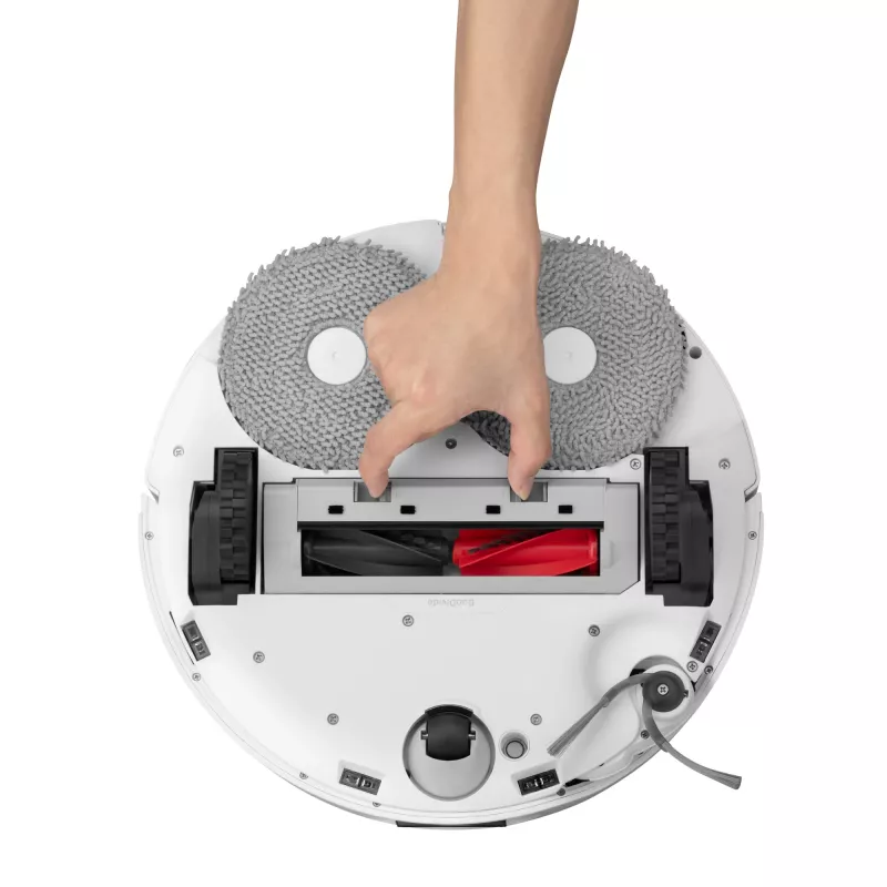 Roborock Qrevo Curv 5A1 0,325 L Schwarz, Weiß