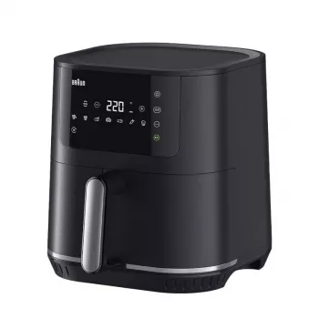 Heißluftfritteuse Braun Household MultiFry 5 HF5030 — 1700 W, 6,0 l Korb, schwarz/silber