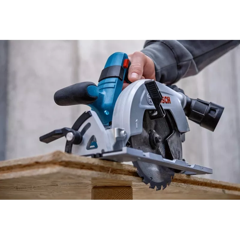 Bosch GKS 18V-57-2 L PROFESSIONAL 16,5 cm Schwarz, Blau, Silber 5000 U/min