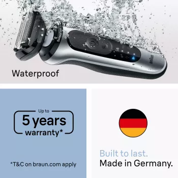 Elektrorasierer BRAUN Series 6 62-B1200S Nass & Trocken mit integriertem Barttrimmer