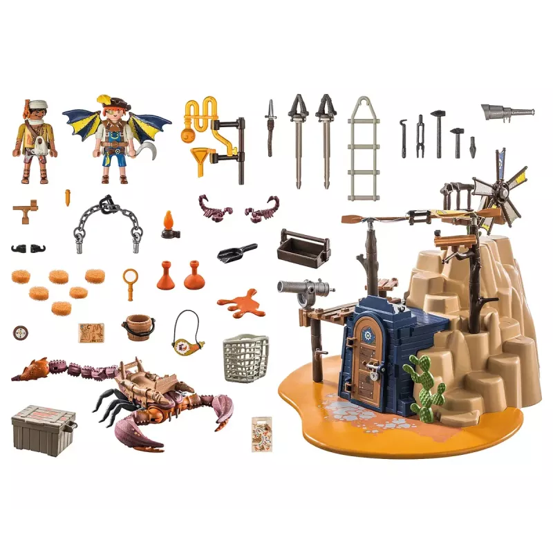Action-/Abenteuer-Spielset Playmobil Novelmore 71024 Mehrfarbig