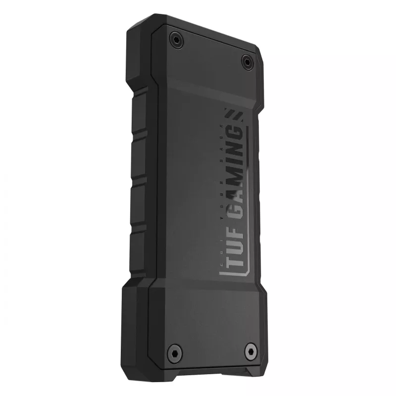 Externe SSD ASUS TUF Gaming AS2000 PLUS 2 TB M.2 NVMe, USB 3.2 Gen 2x2 (20 Gbit/s), USB Type-C, IP68, Aluminium/Silikon