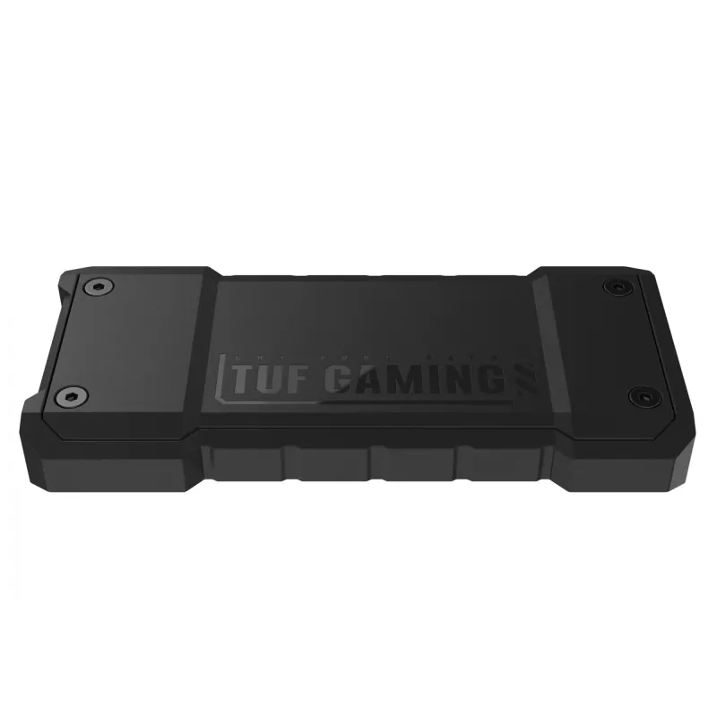 Externe SSD ASUS TUF Gaming AS2000 PLUS 2 TB M.2 NVMe, USB 3.2 Gen 2x2 (20 Gbit/s), USB Type-C, IP68, Aluminium/Silikon