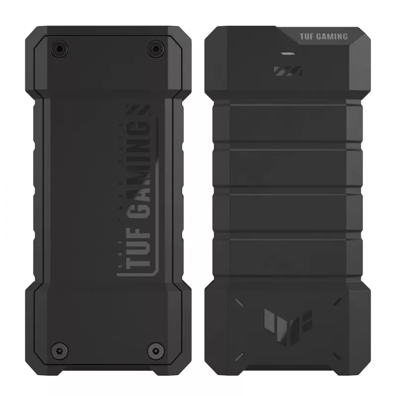Externe SSD ASUS TUF Gaming AS2000 PLUS 2 TB M.2 NVMe, USB 3.2 Gen 2x2 (20 Gbit/s), USB Type-C, IP68, Aluminium/Silikon