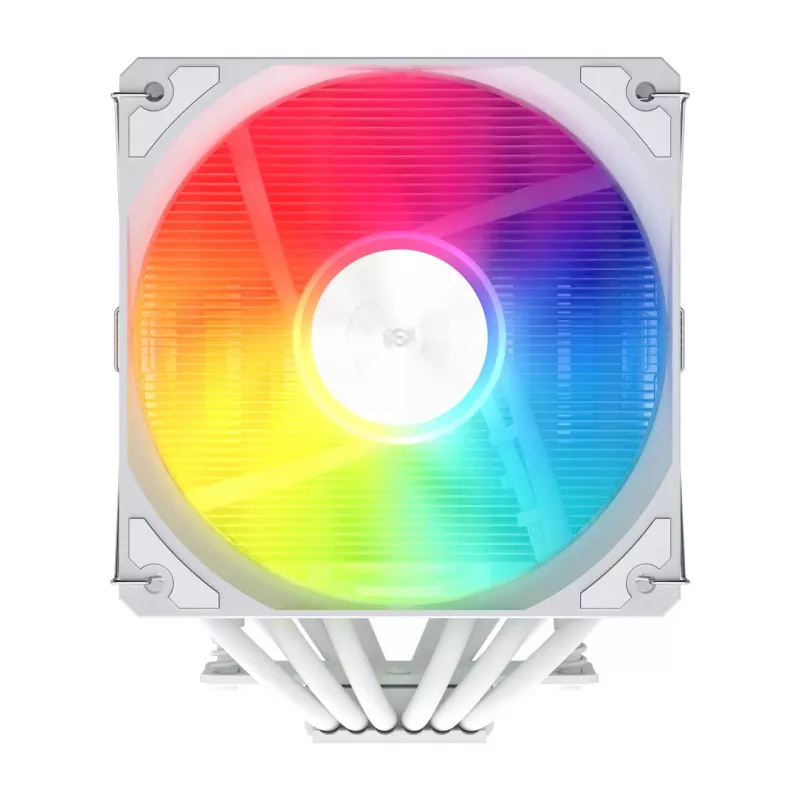 FSP MP7-WA CPU-Luftkühler, 120 mm, 800–1800 U/min, 32 dB, LGA1851/1700/1200, AM4/AM5, Weiß