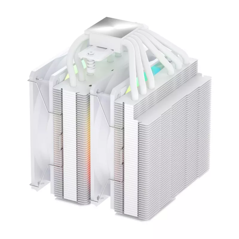 FSP MP7-WA CPU-Luftkühler, 120 mm, 800–1800 U/min, 32 dB, LGA1851/1700/1200, AM4/AM5, Weiß