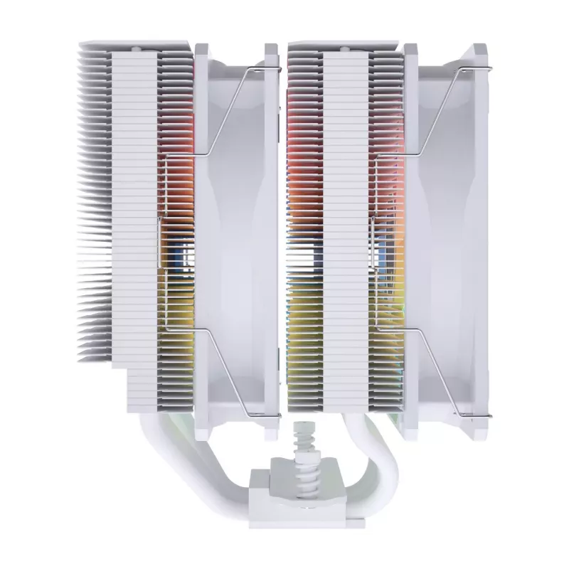 FSP MP7-WA CPU-Luftkühler, 120 mm, 800–1800 U/min, 32 dB, LGA1851/1700/1200, AM4/AM5, Weiß