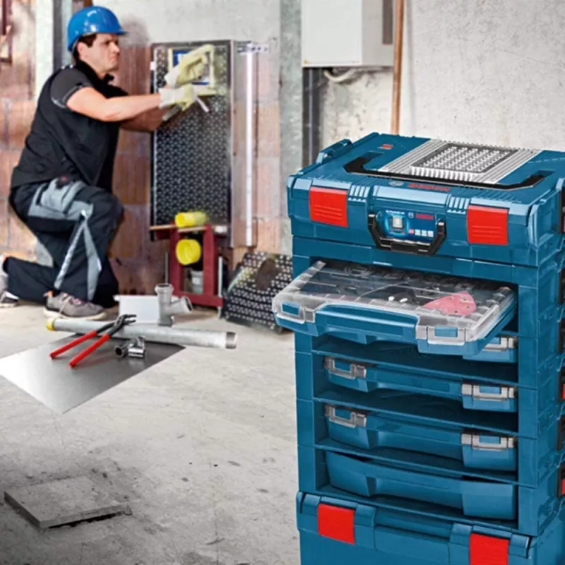 Bosch i-BOXX 72 Professional (10 Stück), Blau (1600A001S8)