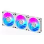 Gigabyte AORUS EZ CHAIN FAN 120 ICE Gehäuselüfter, 3er-Pack, 120 mm, Weiß, GP-ECFAN1203 ICE