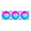 Gigabyte AORUS EZ CHAIN FAN 120 ICE Gehäuselüfter, 3er-Pack, 120 mm, Weiß, GP-ECFAN1203 ICE