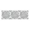 Gigabyte AORUS EZ CHAIN FAN 120 ICE Gehäuselüfter, 3er-Pack, 120 mm, Weiß, GP-ECFAN1203 ICE