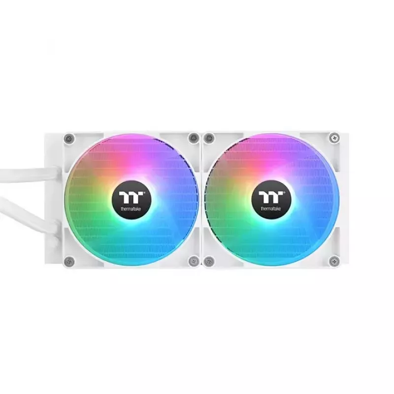 Thermaltake TH280 V2 Ultra ARGB Sync Snow Edition All-in-One-Wasserkühlung für CPU, 3,02 mmH2O, Weiß