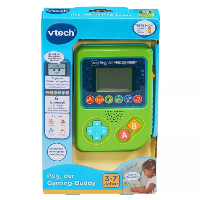 VTech 621204, 3 Jahr(e), 190 g, Grün VTech 621204. Empfohlenes Mindestalter: 3 Jahr(e). Gewicht: 190 g. Produktfarbe: Grün