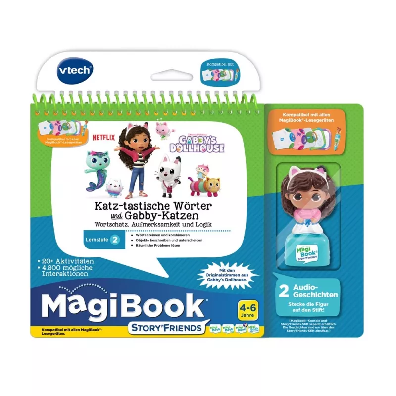 VTech MagiBook 484304, 4 Jahr(e), Mehrfarbig