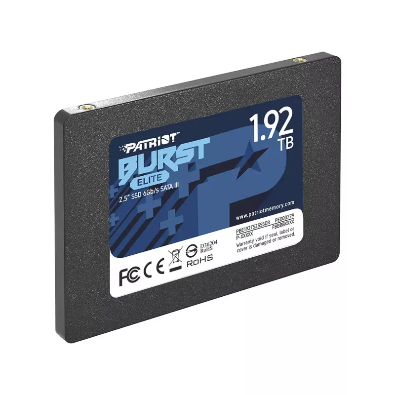 SSD-Festplatte Patriot Burst Elite 1.92TB 2.5 Zoll SATA 3.0 PBE192TS25SSDR