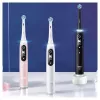 Oral-B iO Duo Erwachsenen-Vibrationszahnbürste Schwarz, Rosé