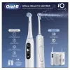 Oral-B iO6 elektrische Zahnbürste mit OxyJet Reinigungssystem (Munddusche), Weiß