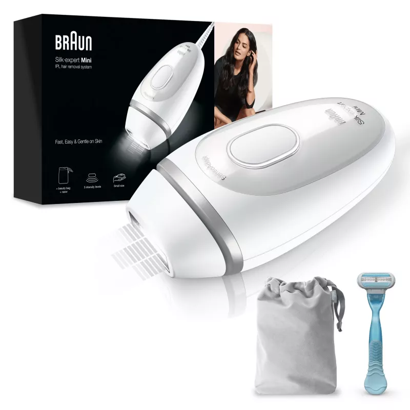 Epilator Braun Silk-expert Mini PL1124 Intense pulsed light IPL Weiß