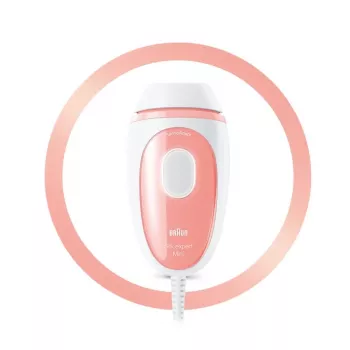 Braun Silk-expert Mini PL1000 IPL Intense pulsed light (IPL) Pink, Weiß