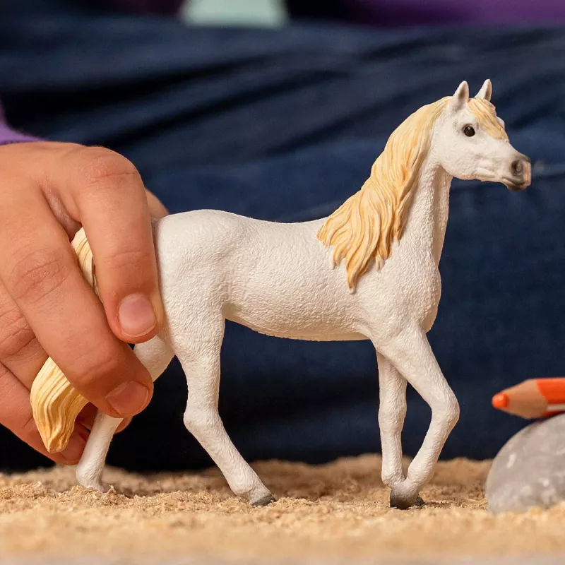 Schleich Horse Club Araberstute Schwarz Blond Weiß 13983S