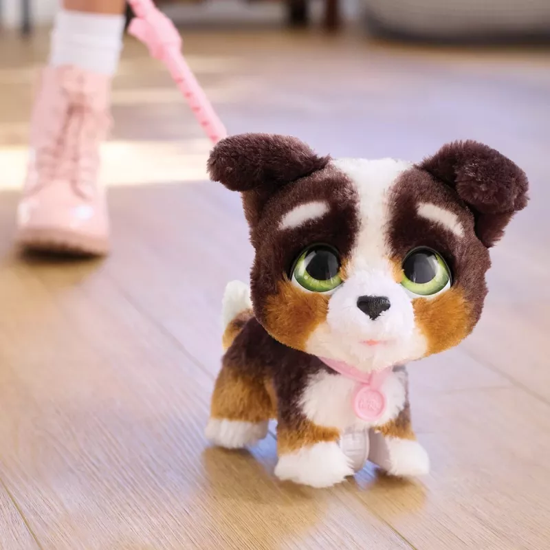 FurReal Walkalots Bernedoodle Puppy, Junge/Mädchen, 4 Jahre, mit Geräuschen