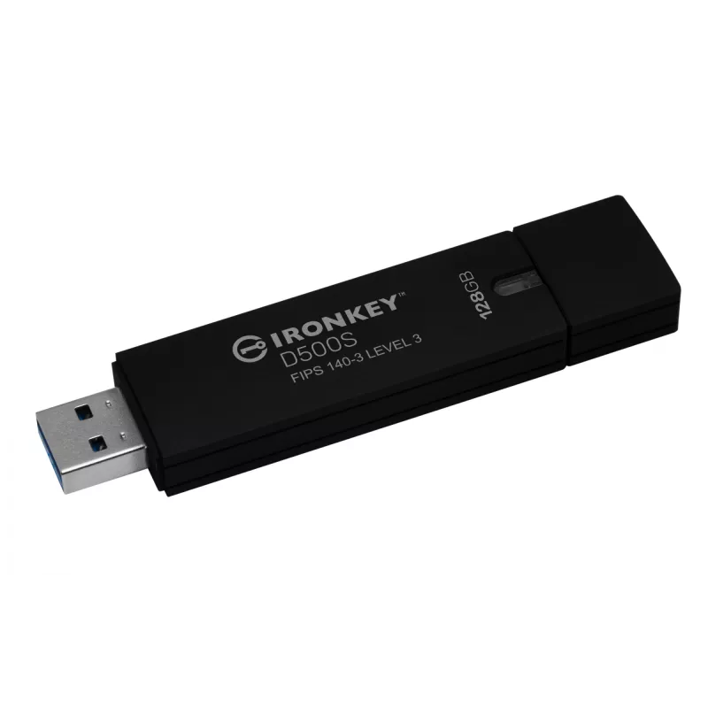 Kingston Technology IronKey 128GB D500S FIPS 140-3 Level 3 AES-256