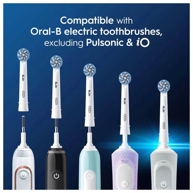 Zahnbürstenköpfe Oral-B Sensitive Clean 12 Stück Weiß