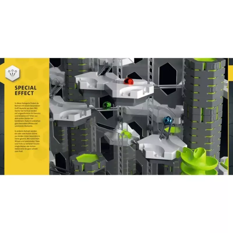 Ravensburger GraviTrax Pro Hardcover-Buch — Leitfaden für Fans und Profis (48973)