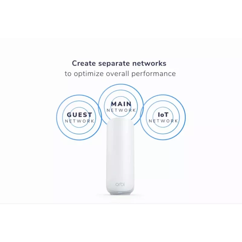 NETGEAR Orbi 370 Dual-Band (2,4 GHz / 5 GHz) Wi-Fi 7 (802.11be) Weiß 2 Intern