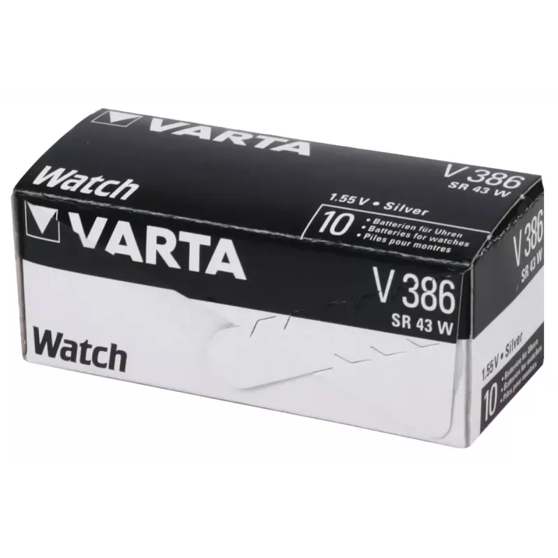 Varta V386 Einwegbatterie, Silberoxid (SR43), 1,55 V
