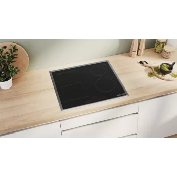 Bosch Serie 6 PVS645HB1E Kochfeld Schwarz Einbau 60 cm Zonen-Induktionskochfeld 4 Zone(n)