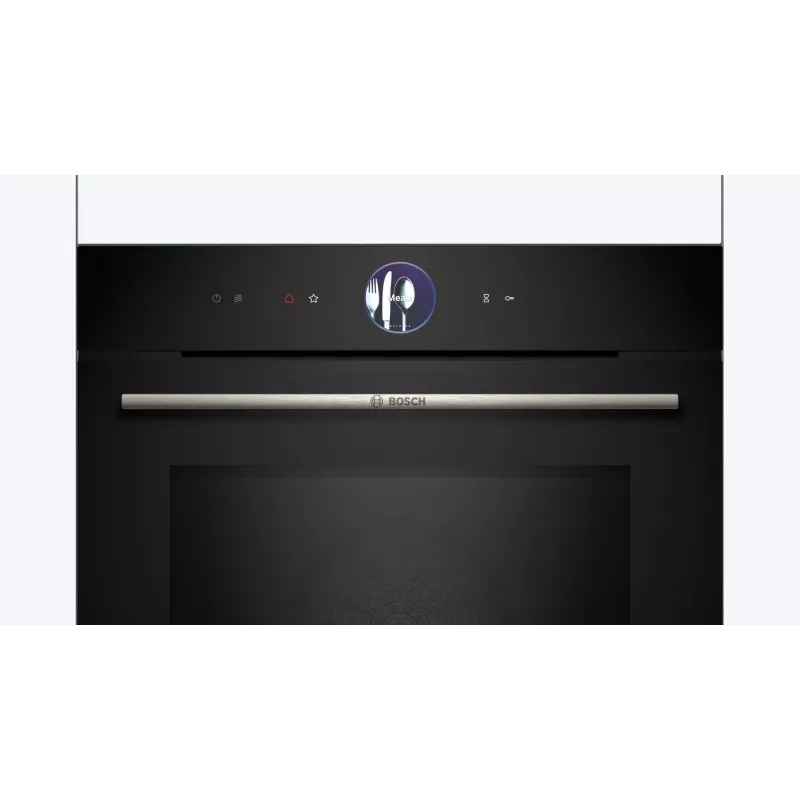 Einbau-Backofen Bosch Serie 8 HMG7361B1, 67 L, 3600 W, schwarz, Touch-Bedienung