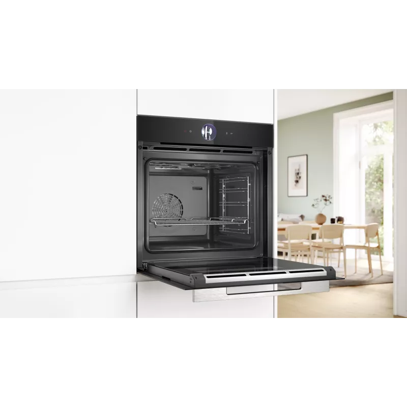 Bosch Serie 8 HSG7364B1 Backofen 71 L Schwarz