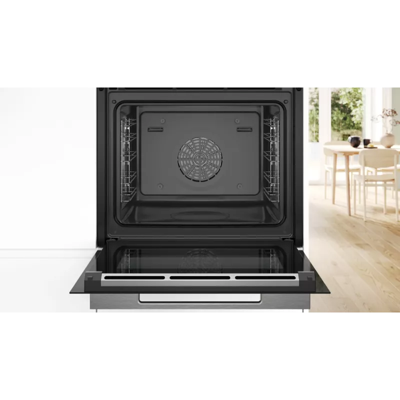 Bosch Serie 8 HSG7364B1 Backofen 71 L Schwarz