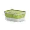 EMSA CLIP & GO XL Lunchbox 2.3 L Grün, Transparent 1 Stück