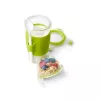 EMSA CLIP & GO Lunchbox 0,45 L Kunststoff Grün, Transparent 1 Stück