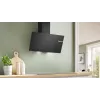 Dunstabzugshaube Bosch DWK85DK60, Einbau-Kopffreihaube, schwarz, 80 cm Breite