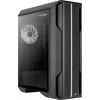 Aerocool Splinter Duo-G-BK-v1 ATX-Midi-Tower-Gehäuse, gehärtetes Glas, Schwarz