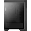 Aerocool Splinter Duo-G-BK-v1 ATX-Midi-Tower-Gehäuse, gehärtetes Glas, Schwarz