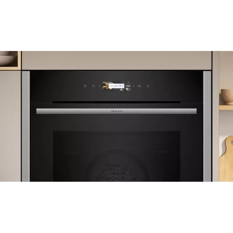 Neff N 70 B24CR31N0 Backofen 71 L Schwarz, Edelstahl