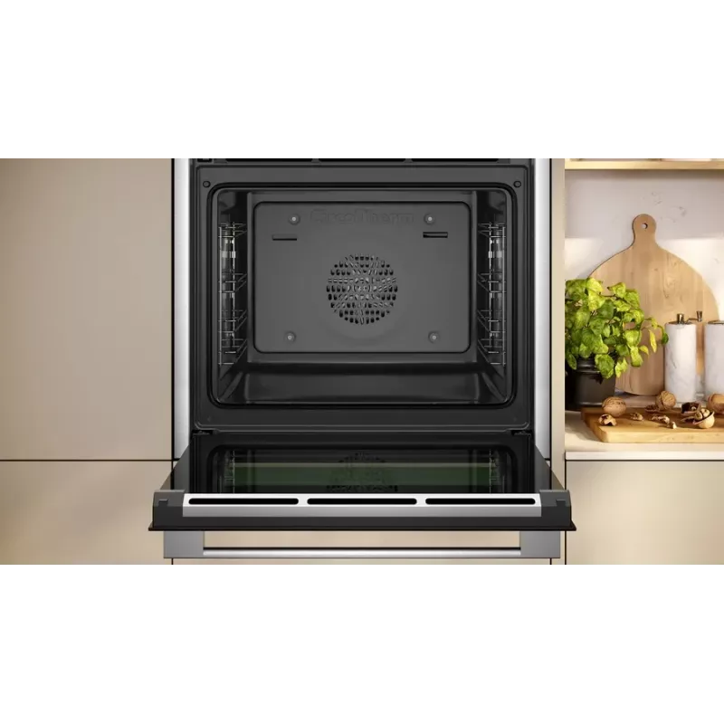 Neff N 70 B24CR31N0 Backofen 71 L Schwarz, Edelstahl